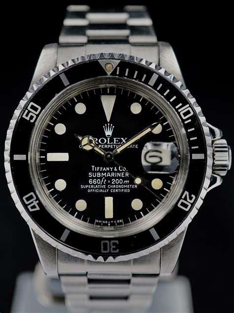 tiffany & co rolex submariner